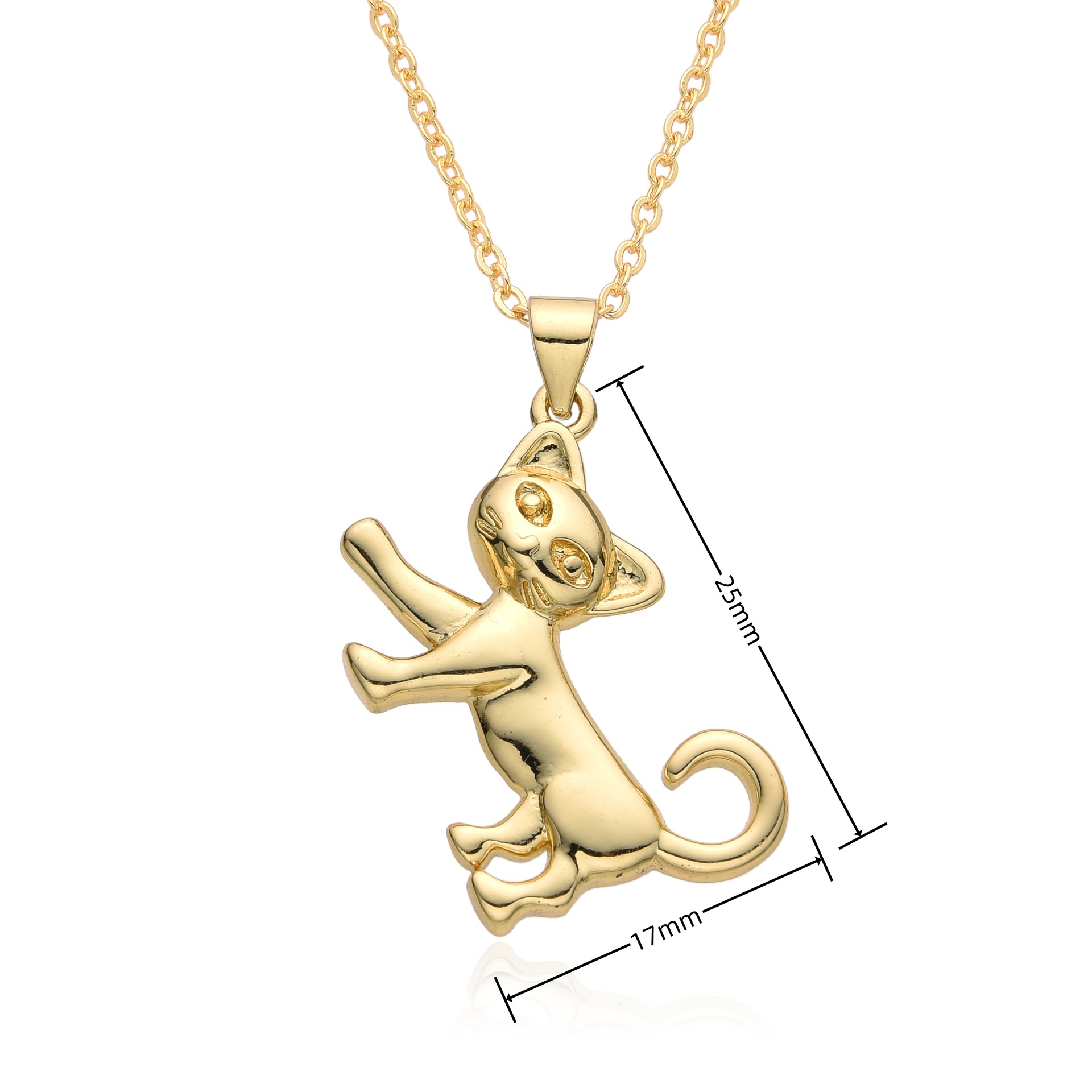 Simple Style Animal Copper Pendant Necklace display picture 26