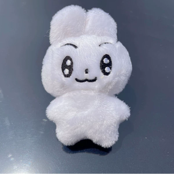 Quality white keychain