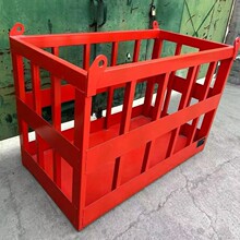 高空作业吊车吊篮吊笼定 制 外墙施工自动旋转顶框自动平衡挂篮吊