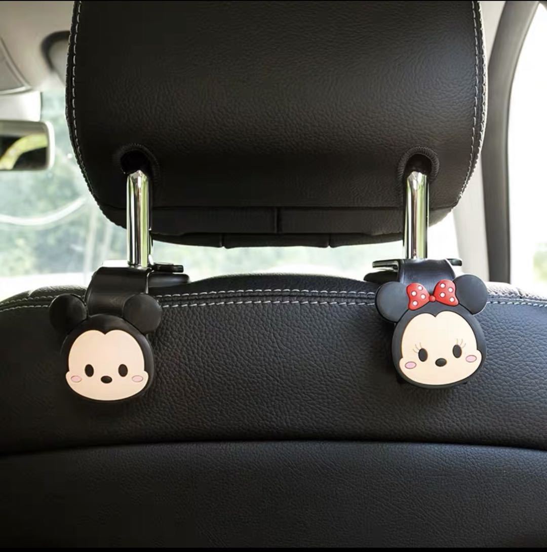 Productos de automóviles creativos, asiento trasero montado en el automóvil, gancho de asiento trasero, gancho de automóvil pequeño, lindo