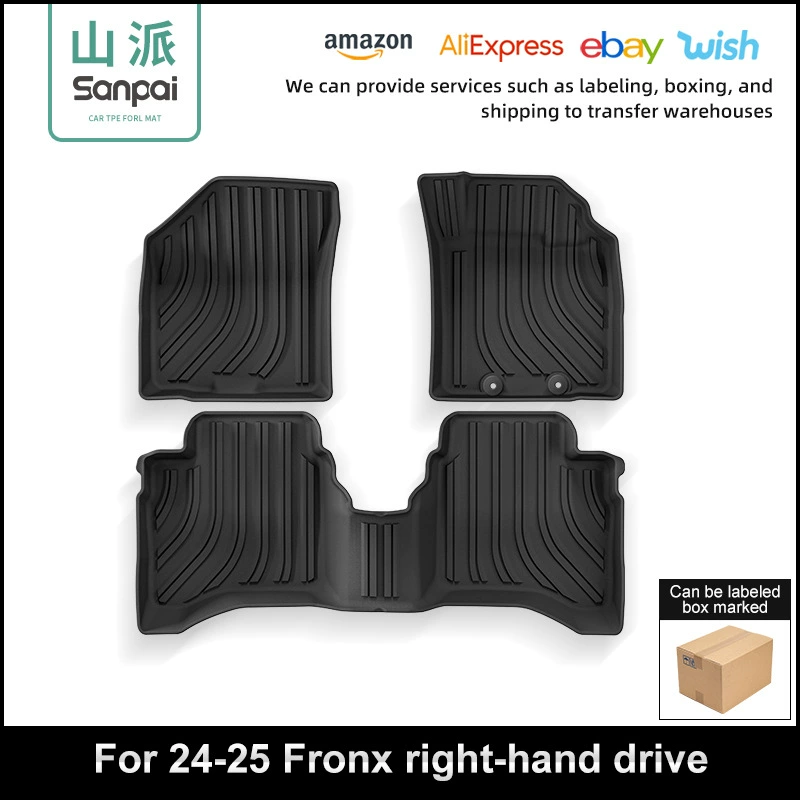 Подходит для моделей Suzuki Fronx 24-25 года, автомобильные коврики, изготовленные на заказ, коврик для багажника из TPE, для трансграничной торговли.
