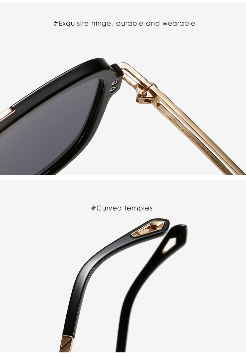 Title 13, Yeni Doku Moda Metal Mayba Güneş Gözlüğü Kişise...