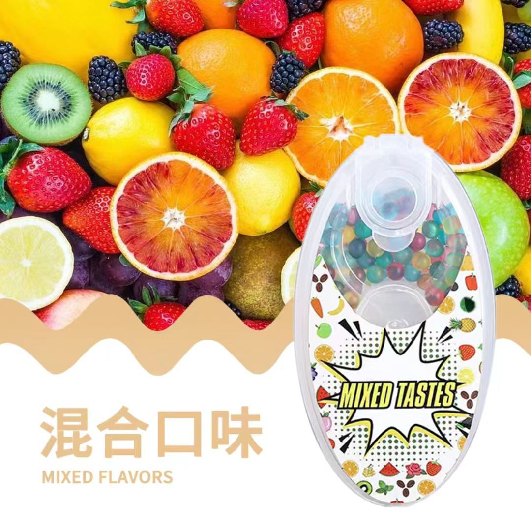 [Source Manufacturer] Refreshing Smoke with Popping Beads, Fruity Flavor Filter Cigarette Holder, Deodorizing Multi-Flavor Smoke Popping Beads