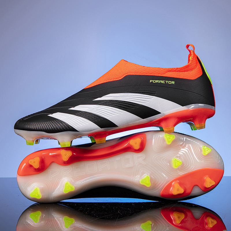 Zapatillas de Fútbol para Entrenamiento Suela de Caucho Transpirables para Césped Natural y Sintético