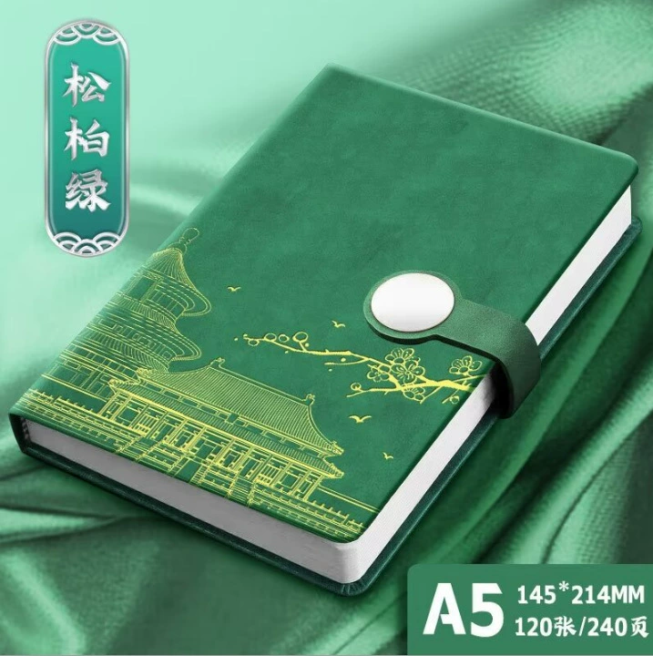 Laptop, retro book, high quality notebook, increased thickness