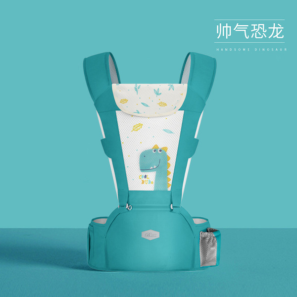 贝斯熊多功能印花婴儿背带腰凳夏季透气宝宝背带批发
