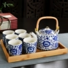 Qinghua, с подносом, 8 шт.