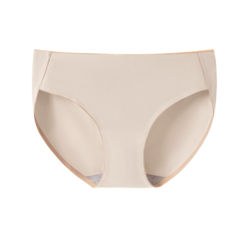 Cotton underwear, long pants, mid rise, plus size