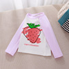 Children's underwear, cotton top, long-sleeve, shirt, T-shirt, clothing, long sleeve, children's clothing, wholesale