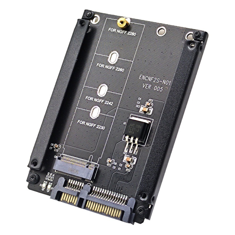 Tarjeta adaptadora NGFF a SATA3, unidad de estado sólido SSD M2 KEY B+M a tarjeta de conversión de interfaz 6G