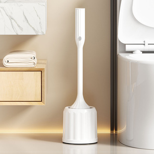 Electric Toilet Brush for Home Bathroom, No Dead Corners, Waterproof Electric Cleaning Brush, No Drilling Required, Wall-Mounted with Base
