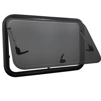 Suitable for RV modification windows, double-layer push-out windows, Iveco, Maxus, Transit sliding windows, RV accessories, acrylic (Sunroof and accessories)