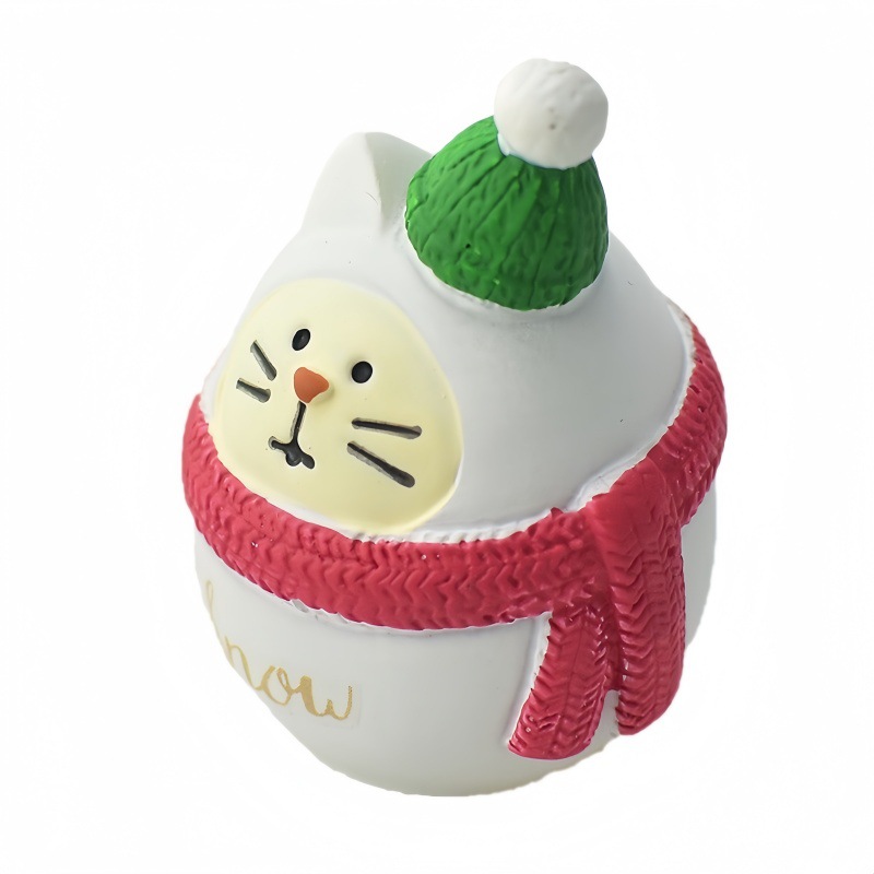 달마 눈사람 고양이