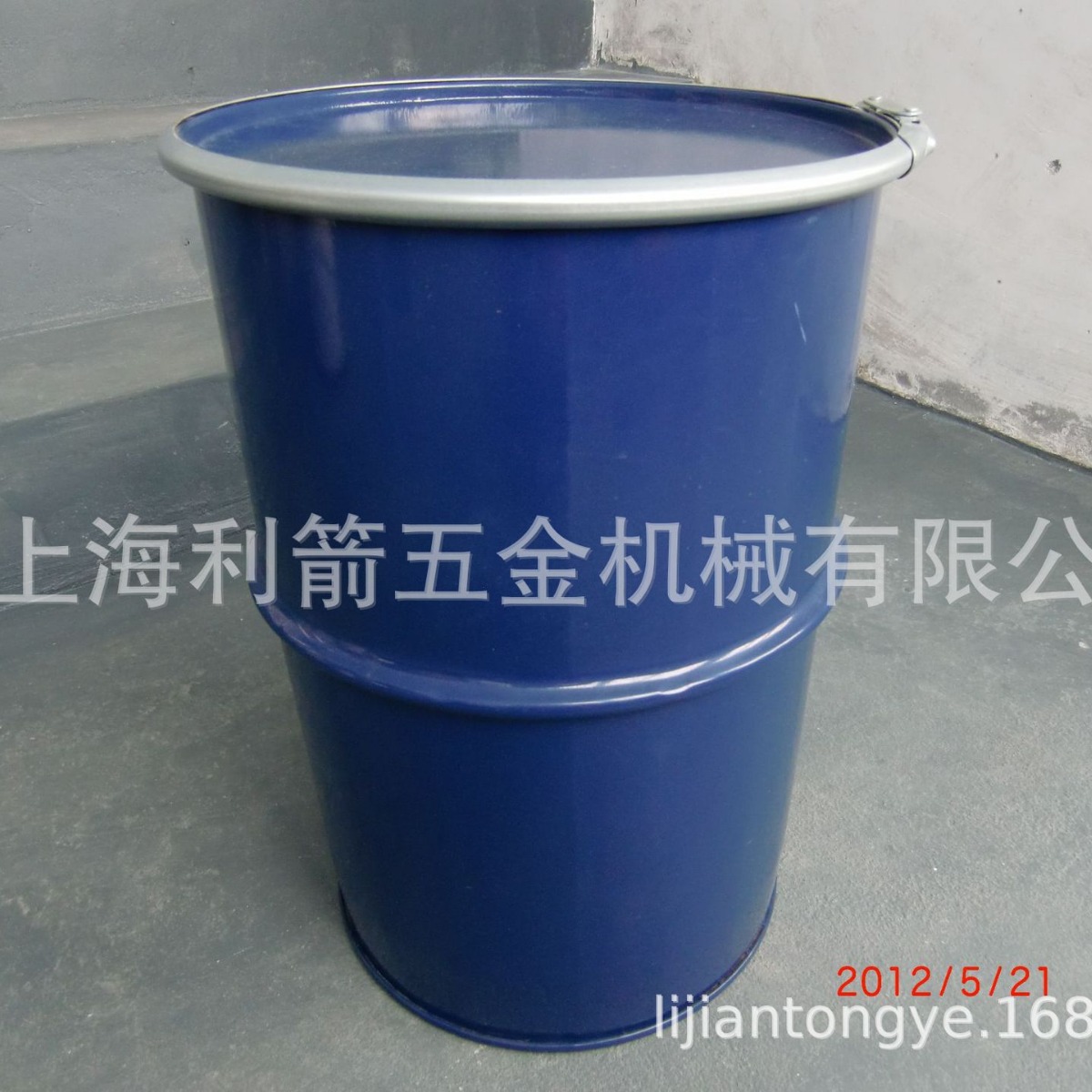 上海35L铁桶，35L钢桶厂家，35L开口抱箍钢桶 上海利箭 金属桶