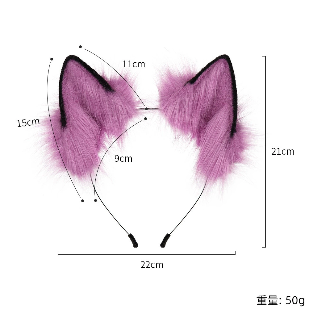 Realistic adjustable multicoloured headband, hair accessory, halloween, cosplay