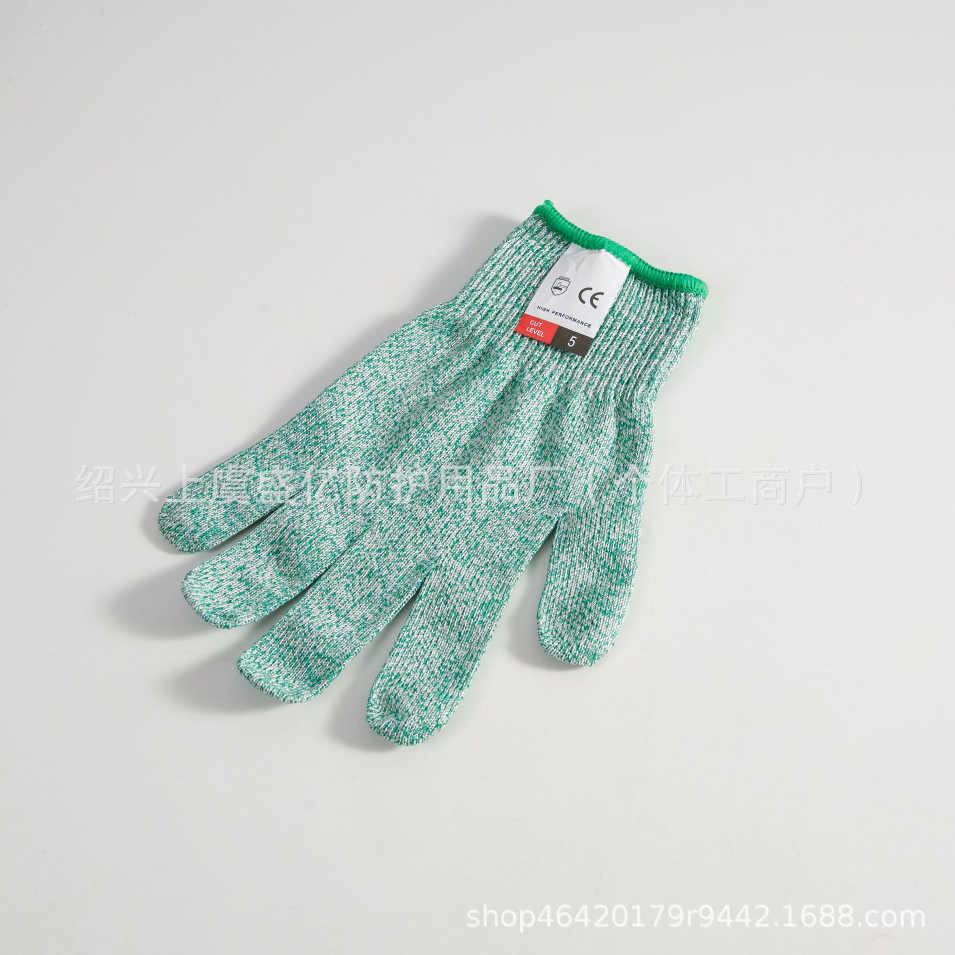 防割手套5级彩色HPPE厨房食品开蚌防划伤木工园艺防护劳保手套