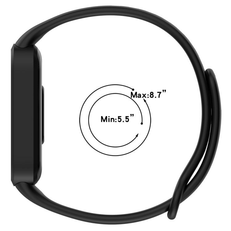 xDfind correa de silicona blando integral para pulsera de arroz rojo 2 / pulsera de Xiaomi 8 Active