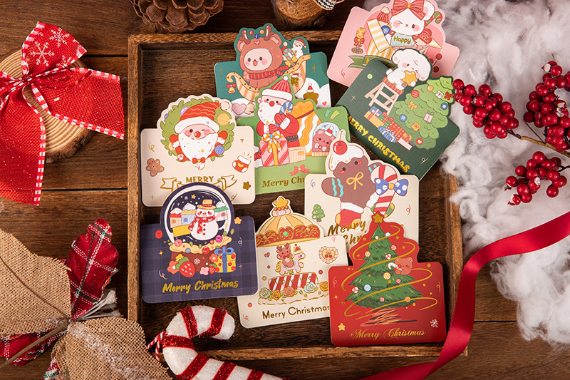 Cute Christmas Bronzing Gift Card display picture 5