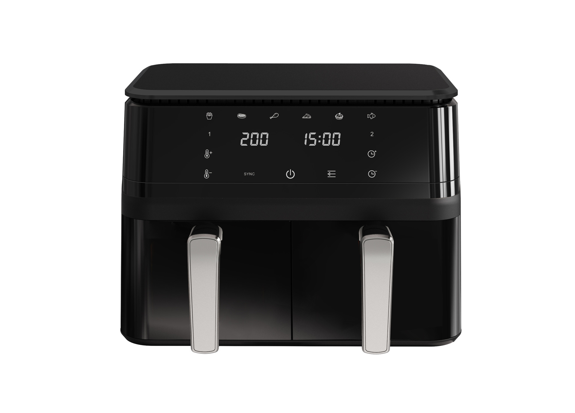 8017D 더블 빔 대용량 프라이어(모두 플라스틱, 불투명)