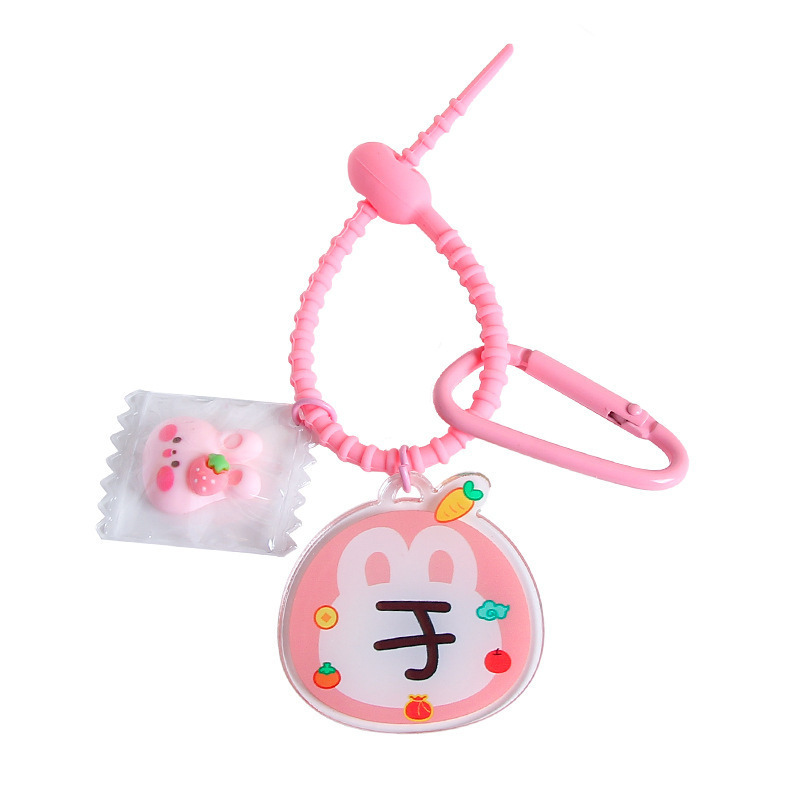 Creative acrylic keychain
