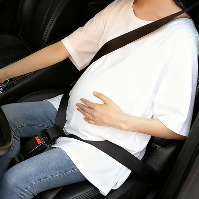 Car Safety Belt for Pregnant Women in the Second and Third Trimester of Pregnancy, Anti-Belly Restraint for Pregnant Women Driving, Co-Pilot Car-Mounted Abdominal Support and Anti-Collision Belt
