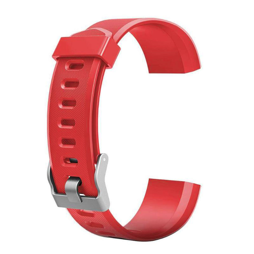 Adecuado para Aidu ID115PLUS HR correa de silicona TPU correa de reloj deportivo hebilla de metal 115PLUS correa de reloj