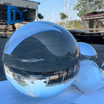亚克力实心球空心罩可开合大尺寸大直径光滑透明装饰展示标杆摆件