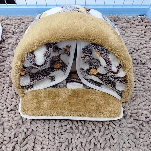 Hamster cotton nest, sugar glider pouch, small pet golden hamster cotton nest, rabbit cage, guinea pig Dutch rabbit cage, winter supplies
