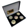 Coins, gift box