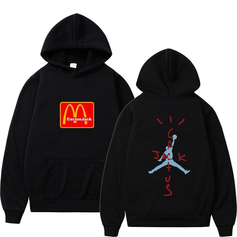 Travis Scott Cactus Jack Jordan 23 Joint Fashion Casual Men's and Women's Sweatshirt Hoodie Travis Scott Cactus Jack Jordan 23 Joint Fashion Casual Men's and Women's Sweatshirt Hoodie