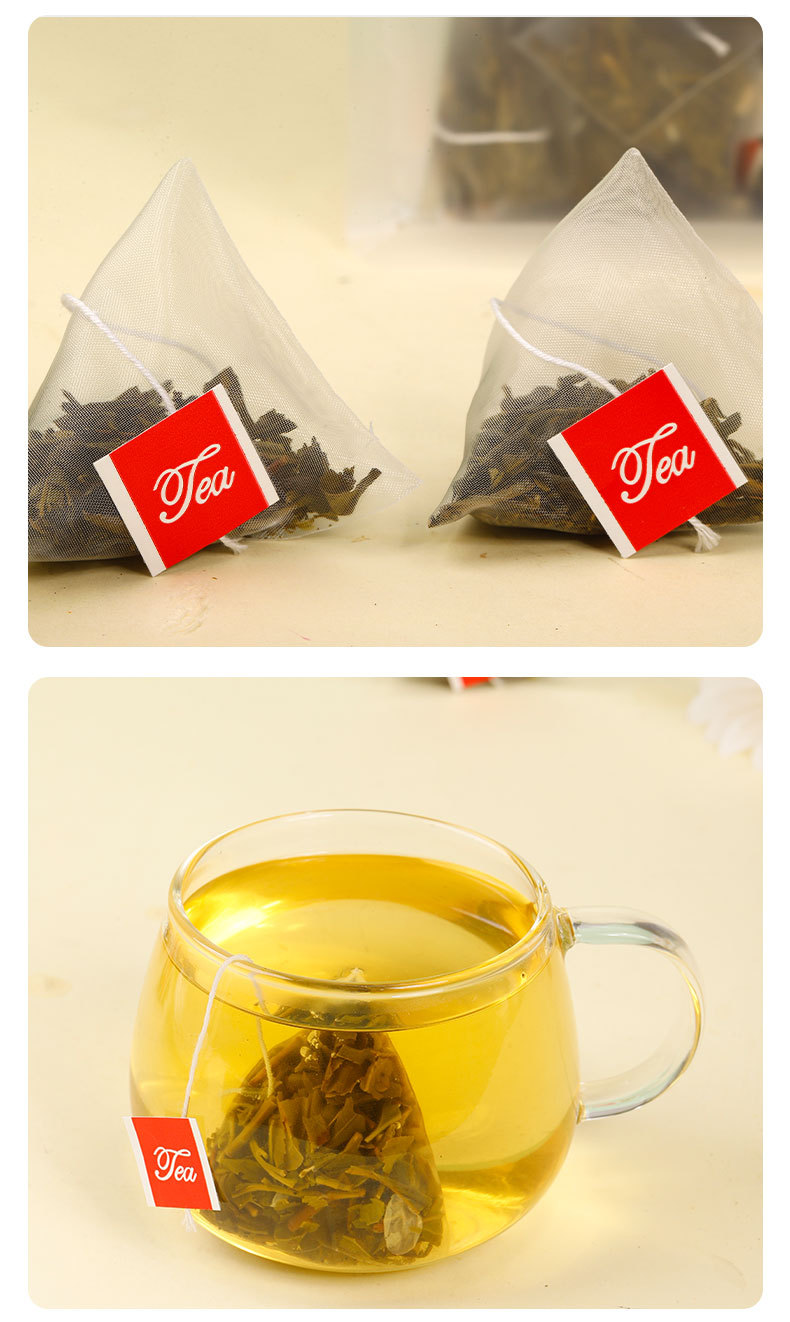 Jasmine Green Tea Bags 60 Pack Fragrant Moli Hua Cha Cold Brew Hot Brew Sugar Free specifications