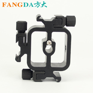 Studio 054A Type Three-heAd Hot Shoe LAmp Holder Multi-purpose LAmp Holder FlAsh BAse All-metAl Photo Props