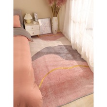 Plush carpet bedroom bedside blanket sofa thick floor mat1