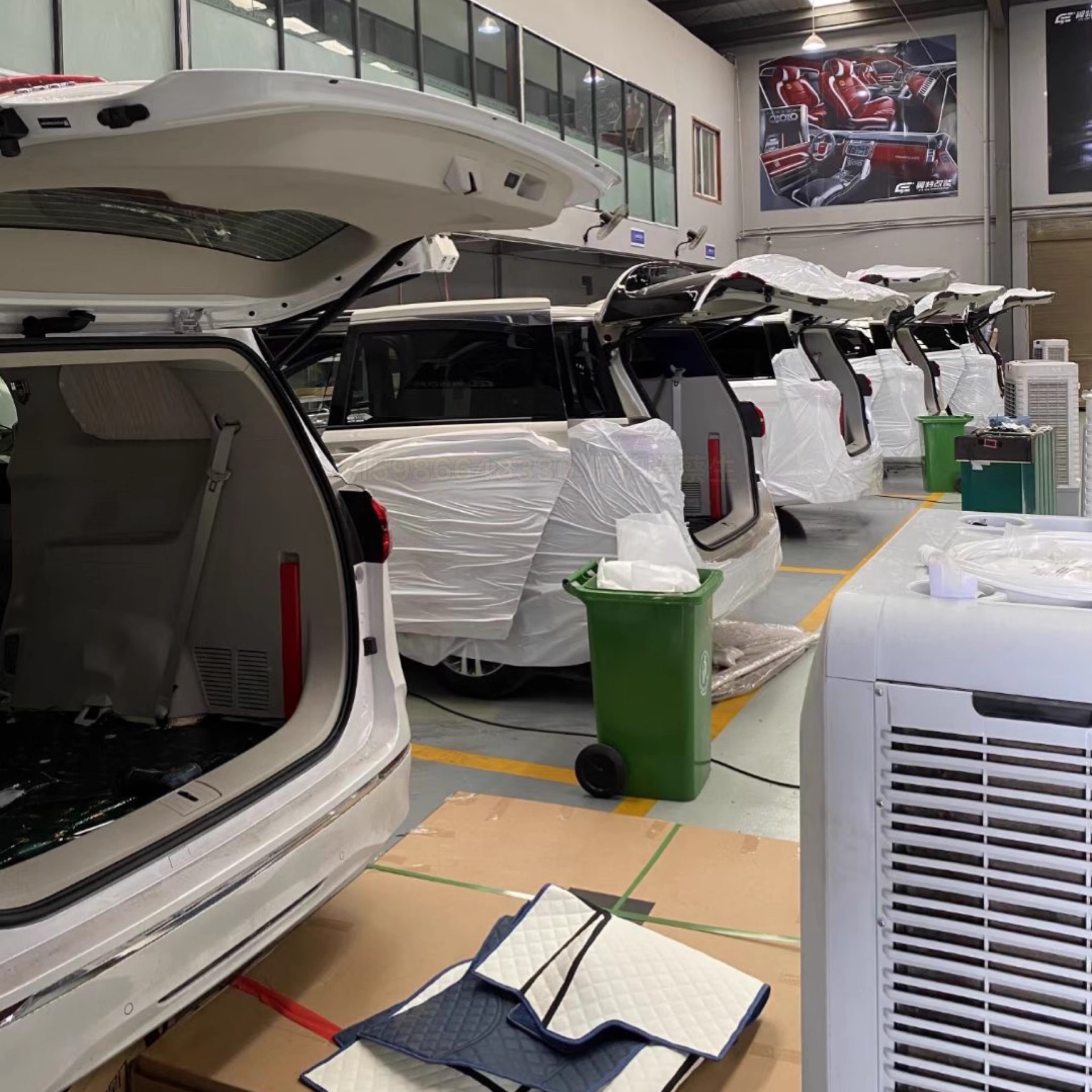 Suitable for Milky White Pe Protective Film, Car Repair, Spray Paint, Maintenance Protective Film, Headlight Modification Construction Protection