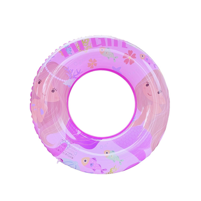 Nuevo anillo de natación para padres e hijos red retro doble bolsa de aire bajo la axila verde engrosado anillo flotante inflable al aire libre