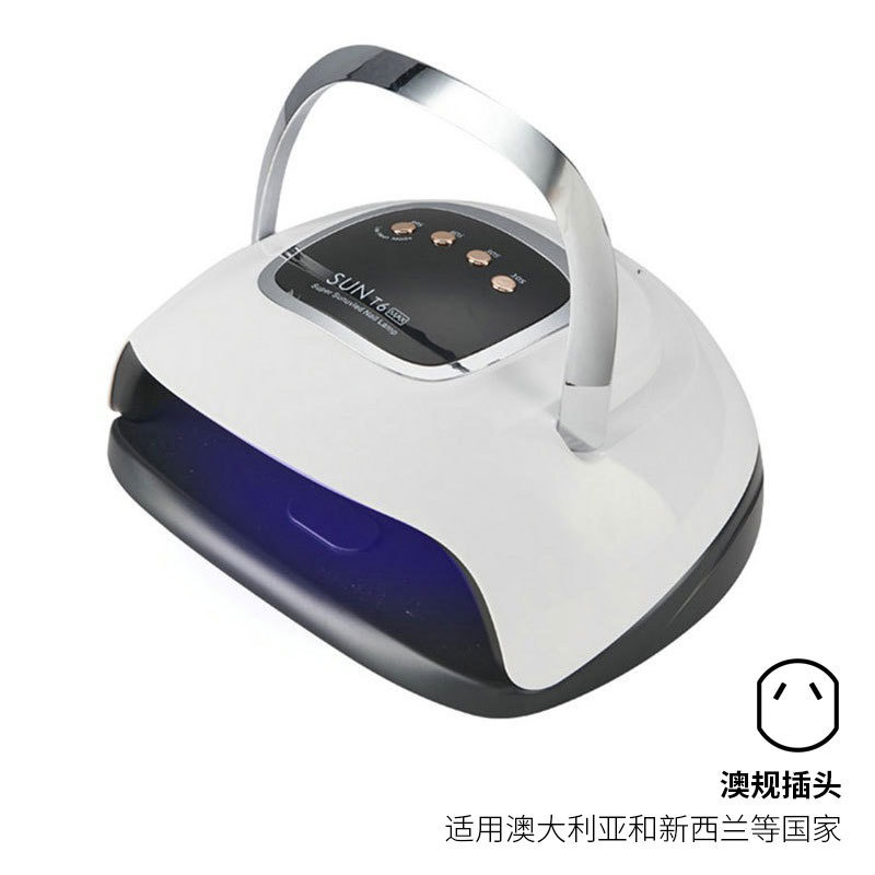 Lámpara de uñas transfronteriza de alta potencia para uso doméstico y en salones de uñas, lámpara portátil para curar uñas, máquina de gel para esmalte de uñas de secado rápido, lámpara de fototerapia.