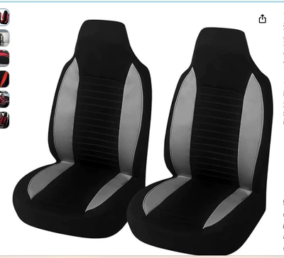 Four-Season Universal Seat Cover, Amazon, Seat cushion, seat cover - grey-single-seat