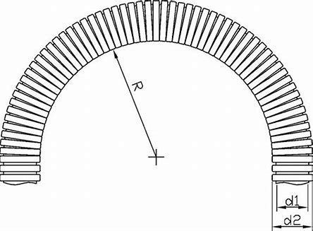 REIKU PAKMB-70 KOMBI-MITTELBACKEN 波纹管耐腐蚀软管螺旋管