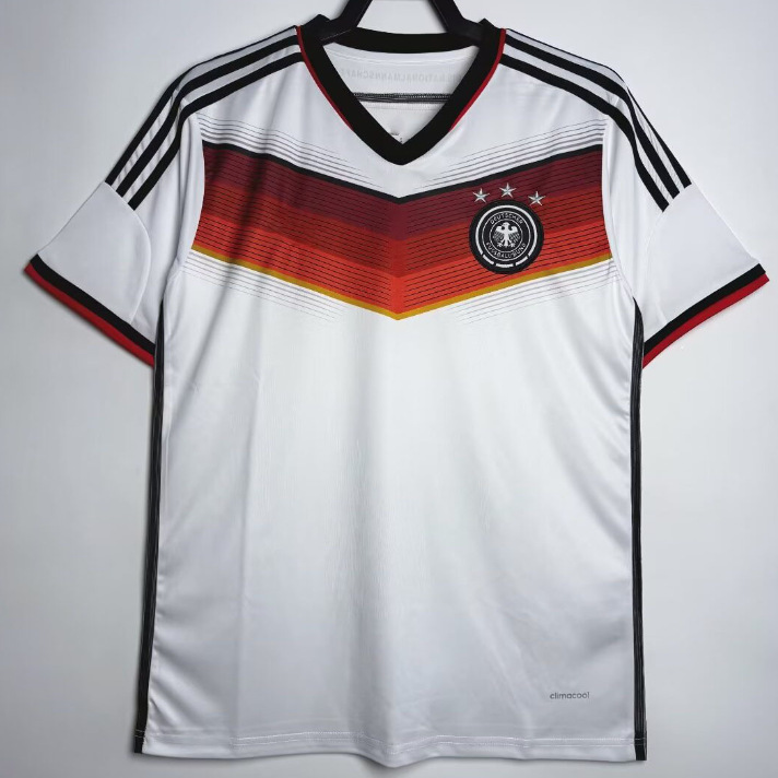 Camiseta de fútbol retro clásica versión nostálgica Brasil España México Alemania Serie transfronteriza Camiseta de una pieza