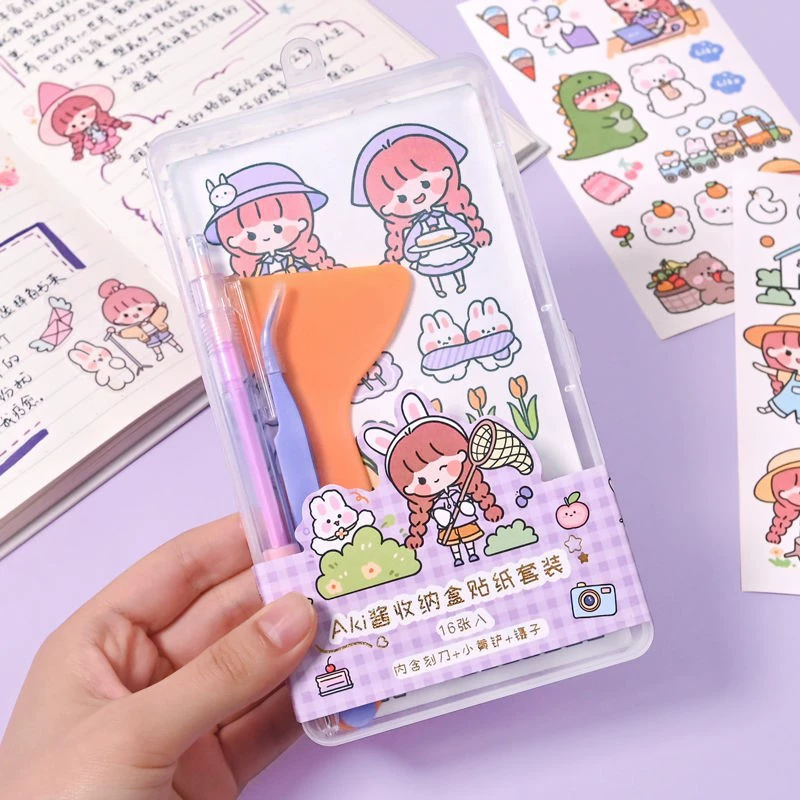 Cute tweezers, set