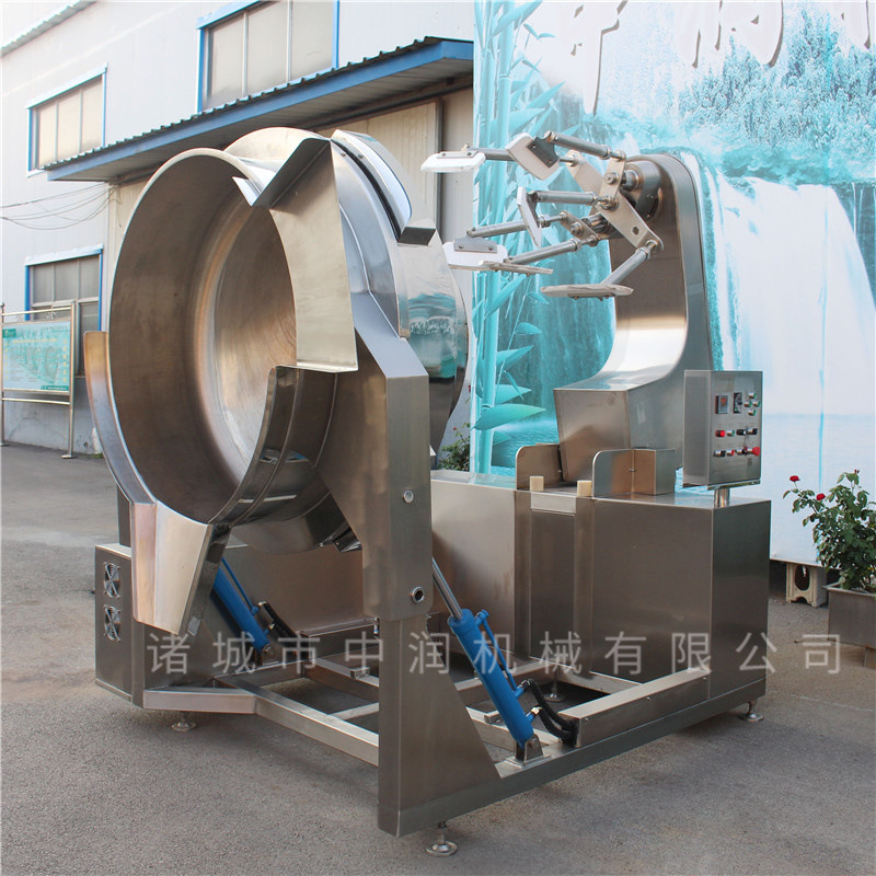 全自动行星搅拌炒锅 行星搅拌炒制设备 不锈钢行星炒锅