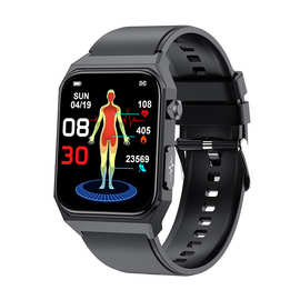 新品E530无创血糖体温智能手表血压血氧心率天气音乐闹钟智能手表