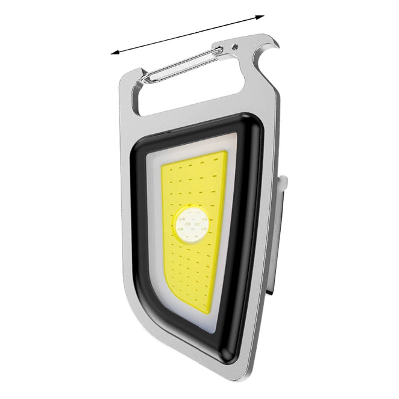 Многофункциональный портативный фонарик высокой яркости мини-рабочий свет сильный магнитный портативный зарядный брелок светильник оптовая продажа