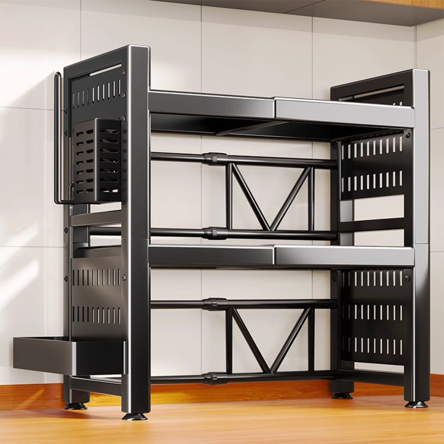 Estante Organizador para Microondas de 1 Nivel para Cocina