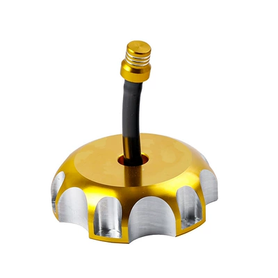 Cnc Fuel Tank Cap, Tank cap - yellow-fuel-tank-cap