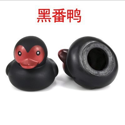 싱글 블랙 Muscovy 오리
