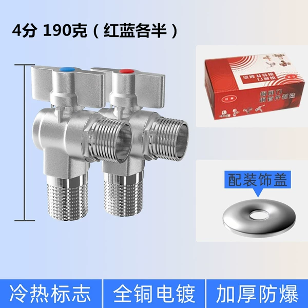 4 minutes 190g white handle two packs