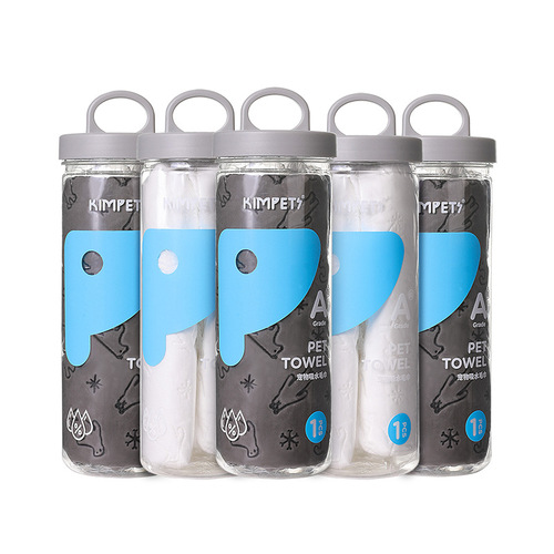 Cat bathing dog bath towel manufacturer direct sales large absorbent deerskin towel pet absorbent towel cross-border wholesale