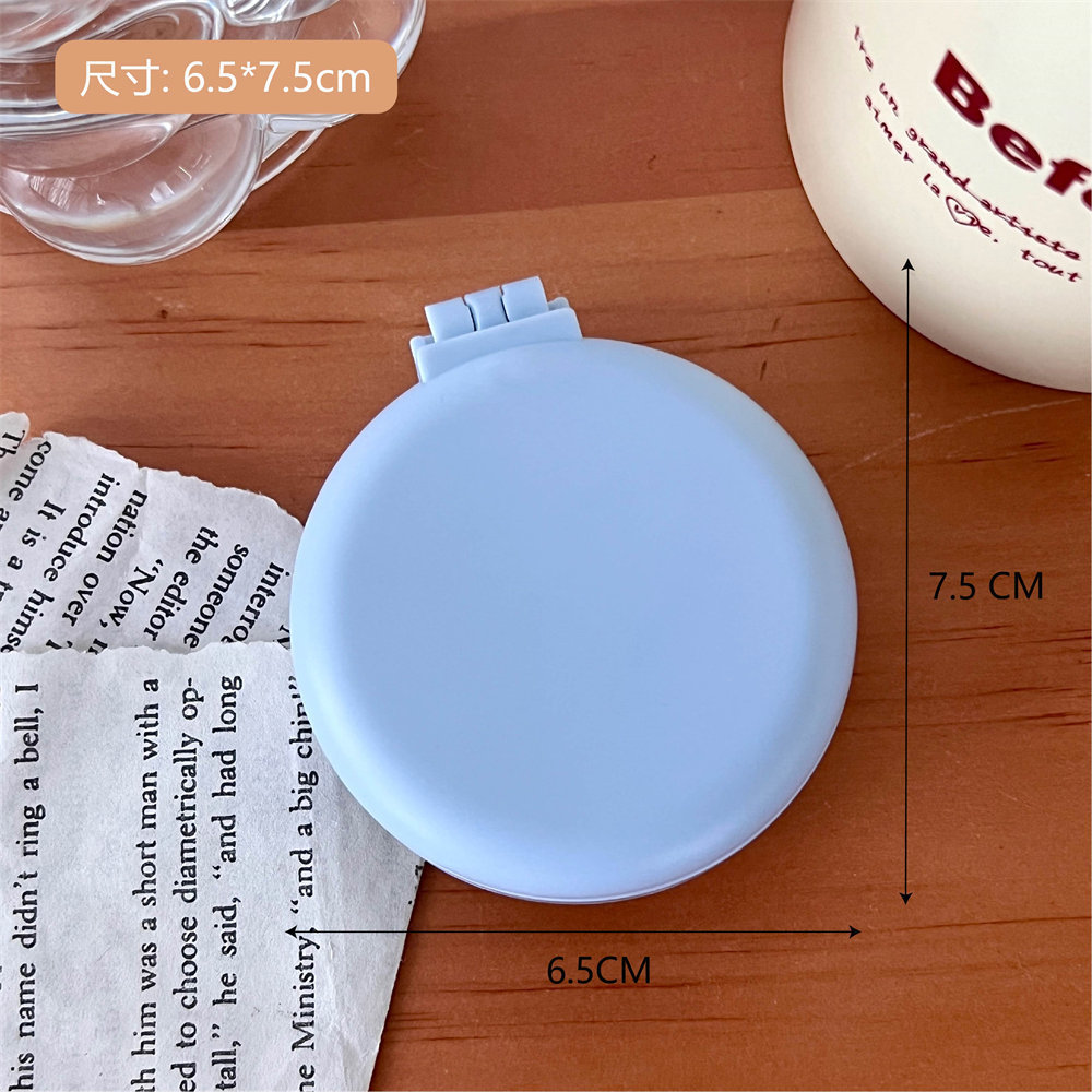 Estilo coreano INS de dibujos animados lindo suave lindo espejo integrado mini portátil peine airbag cojín de aire peine masaje peine