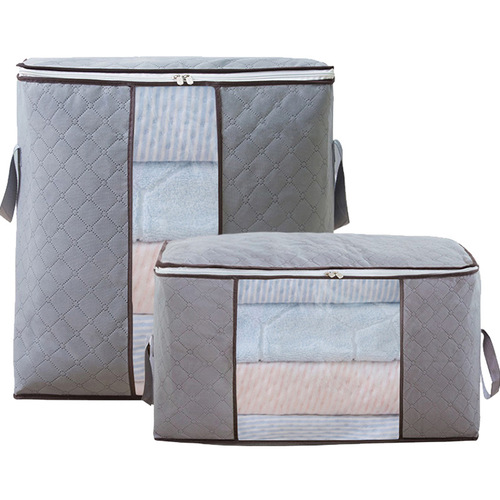 New Large Colorful Bamboo Charcoal Quilt Storage Bag Colorful Quilt Storage Clothing Storage Organizing Bag Storage Bag